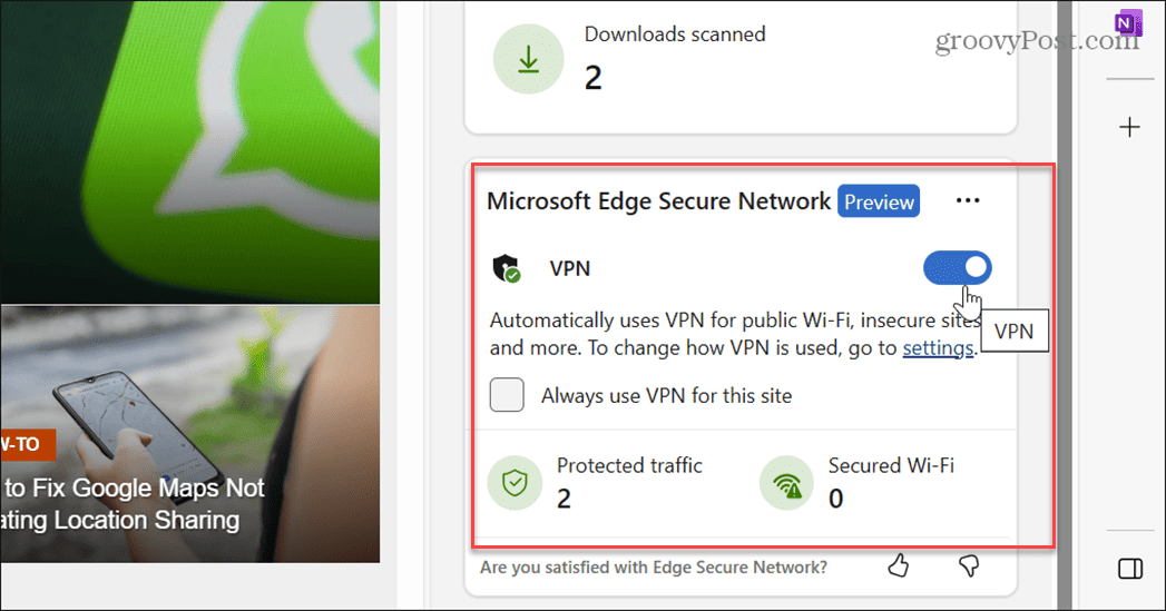 Použite Microsoft Edge VPN