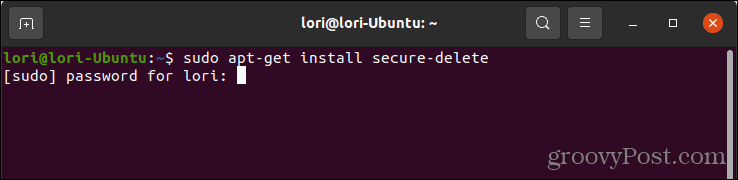 Nainštalujte zabezpečené odstránenie v systéme Linux