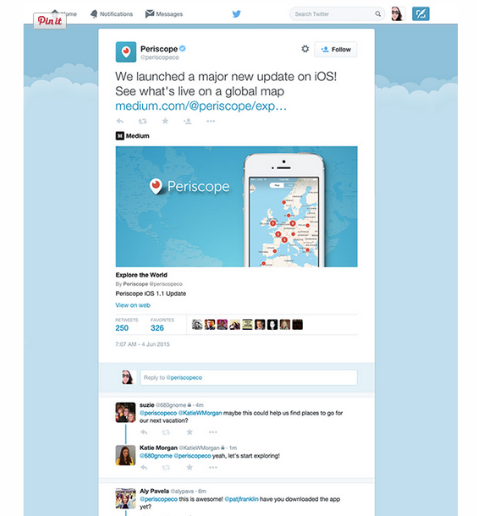 Twitter uľahčuje sledovanie konverzácií