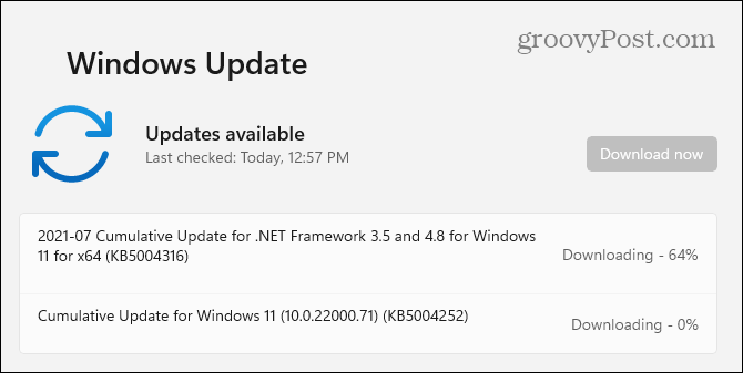 Aktualizácia Windows 11