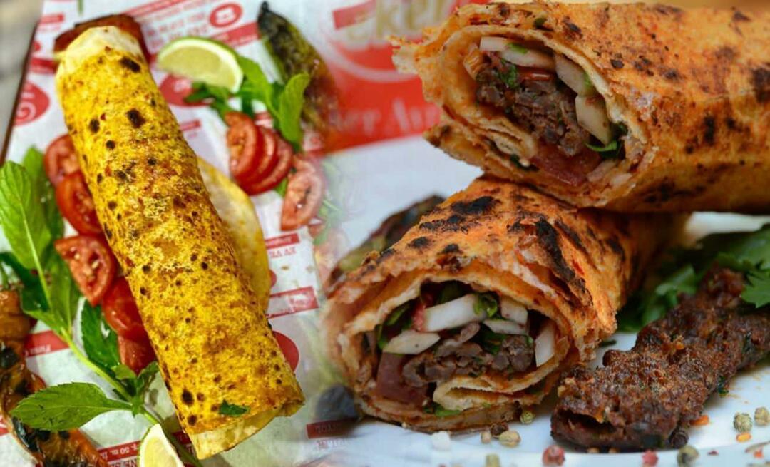 Ako pripraviť Hatayov slávny Harbiye Kebab? Čo je Harbiye Wrap?