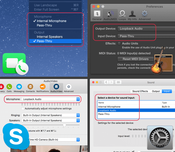 Loopback umožňuje používateľom počítačov Mac smerovať zvuk z programov Zoom alebo Skype do OBS Studio a snímať zvuk spoločného hostiteľa.