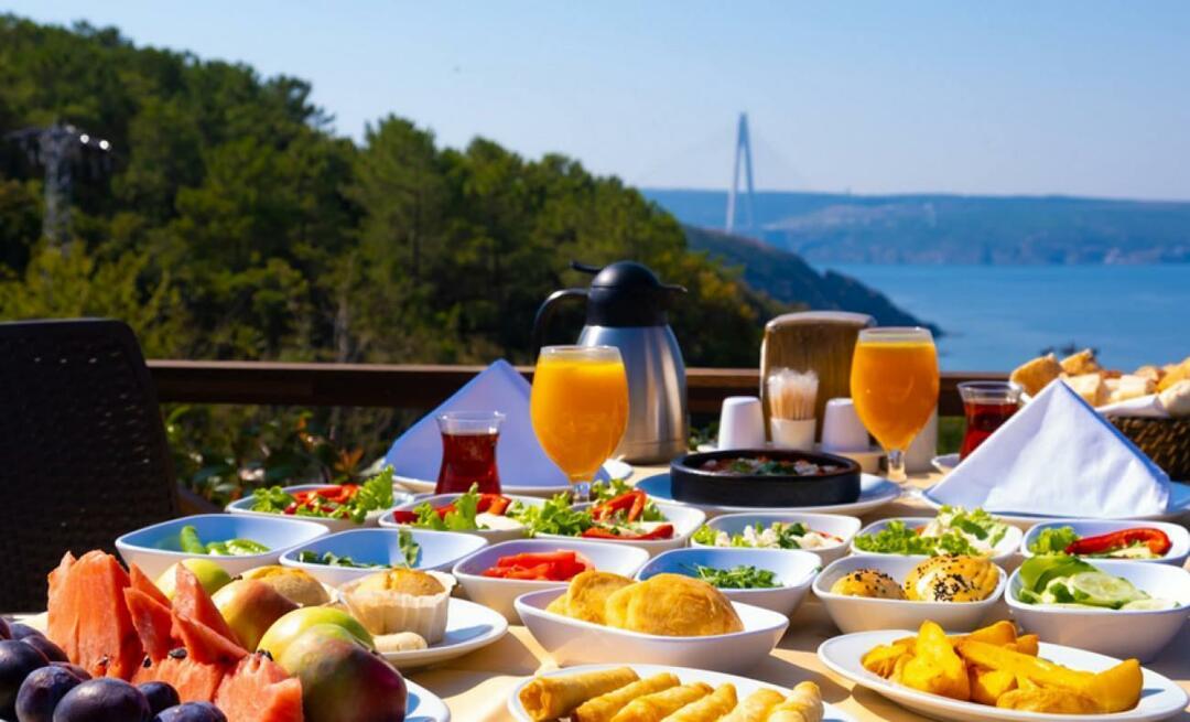 Kde sú najlepšie miesta na raňajky v Istanbule? Kde si dať raňajky v Istanbule?