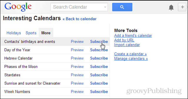 Ako skopírovať narodeniny kontaktu do svojho Kalendára Google