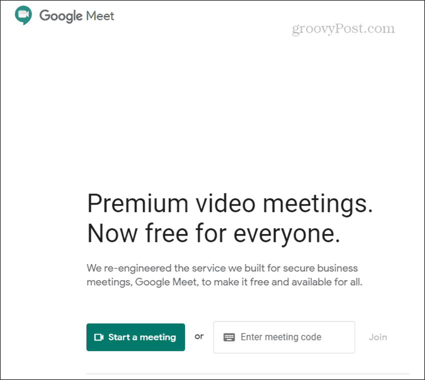 Zoznámte sa so službou Google Meet