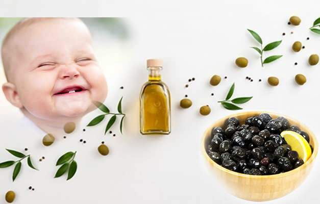 Použitie olív u dojčiat