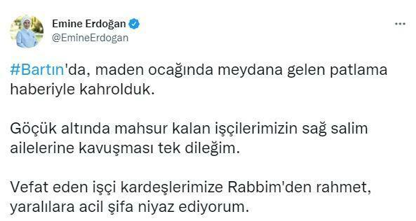 Zdieľanie Emine Erdoganovej