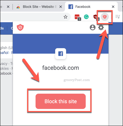 Rýchlo blokujte web pomocou funkcie BlockSite v prehliadači Chrome