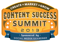 samit o úspechu obsahu 2013
