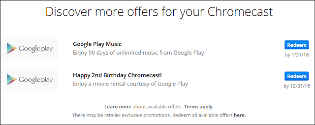 Majitelia prehliadača Google Chromecast si bezplatne požičiavajú filmy na svoje druhé narodeniny