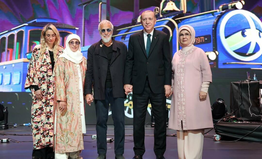 Emine Erdogan zdieľala z koncertu Yusuf Islam!
