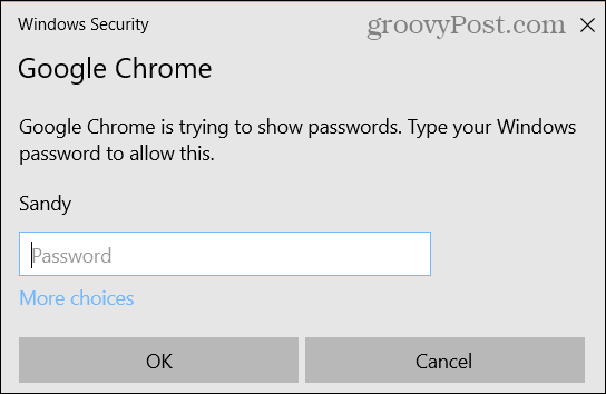 Zadajte svoje heslo pre Windows