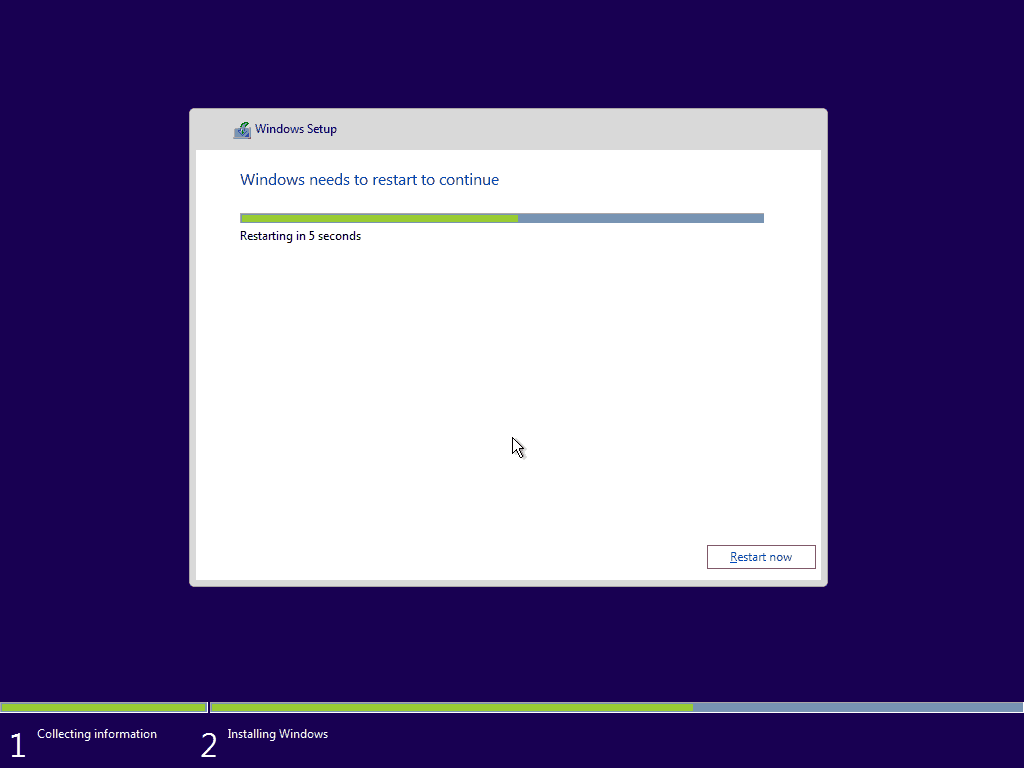 12 Opätovné spustenie systému Windows 10 Čistá inštalácia
