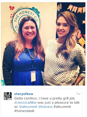 Stacy Teet a Jessica Alba