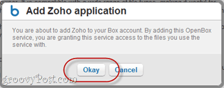 Synchronizácia Zoho a Box.net