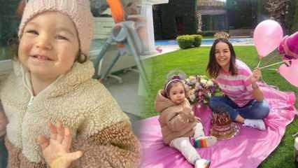 Narodeninová torta od speváčky Bengü jej dcére Zeynep! Baby Zeynep má 1 rok ...