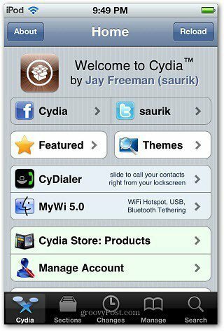 Obchod Cydia