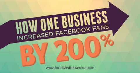 zvýšenie fanúšikov facebooku o 200%