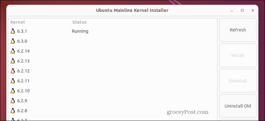 hlavná aplikácia ubuntu