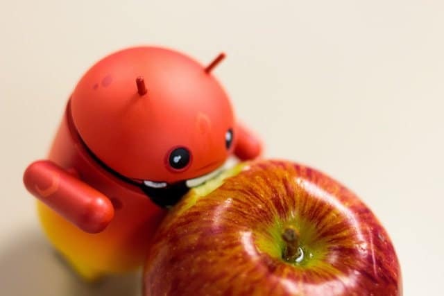 Android jesť Apple