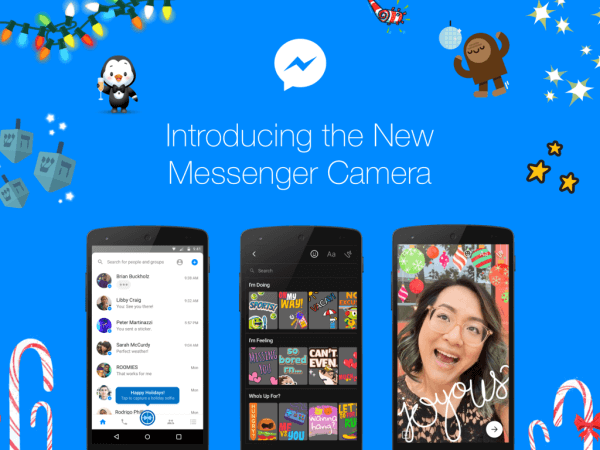 Facebook oznámil globálne uvedenie nového výkonného natívneho fotoaparátu do aplikácie Messenger.