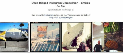 príklad súťaže instagram