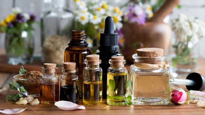 aromaterapeutický sprej poskytuje psychické pohodlie