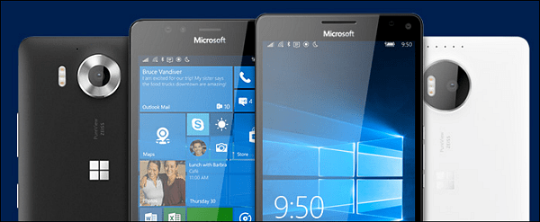 Spoločnosť Microsoft spúšťa stránku s históriou mobilných aktualizácií pre systém Windows 10