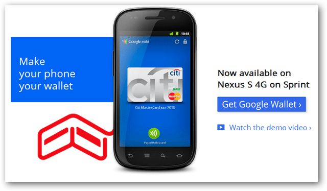 Peňaženka Google NFC
