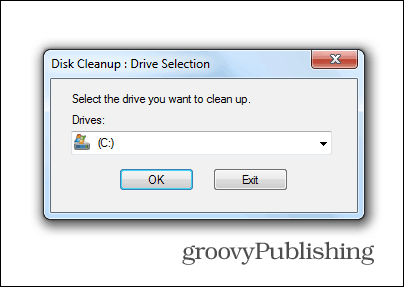 Windows 7 aktualizácia odstrániť staré súbory disk vyčistenie systémovej jednotky