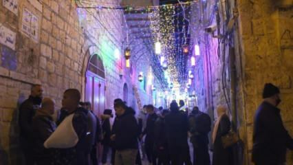 Jeruzalemské ulice sú v ramadáne vynikajúce