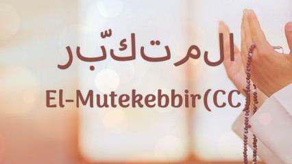 Čo znamená al-Mutakabbir? Al Mutakabbir