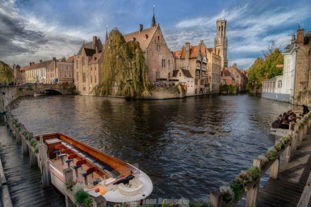 Plavba po kanáli Brugge