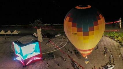 Festival kultúrnej cesty v Efeze pokračuje: Balóny privezené z Nevşehiru