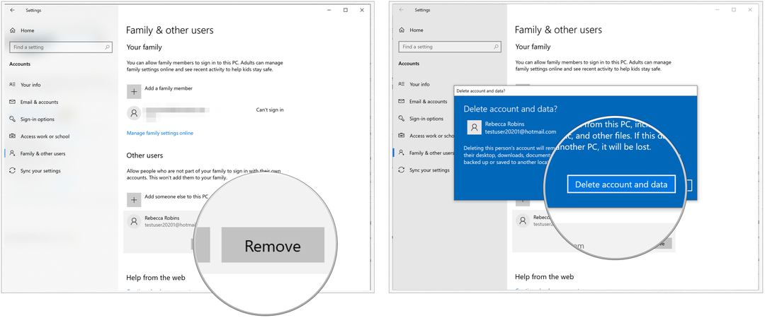 Windows 10 odstrániť používateľa