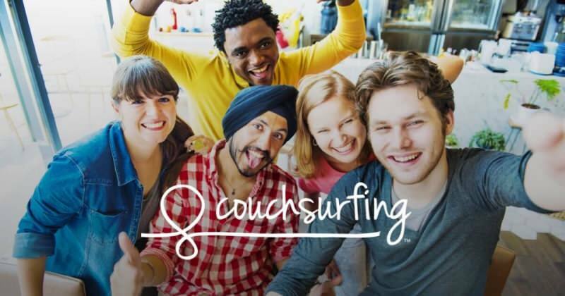 Aplikácia Couchsurfing