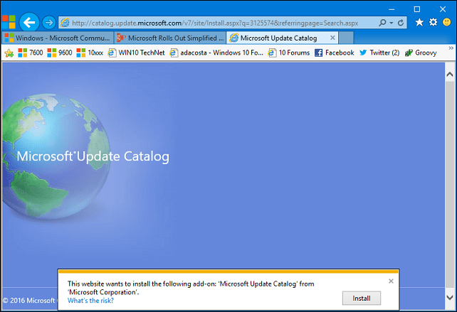 zálohovanie systému Windows Update 1