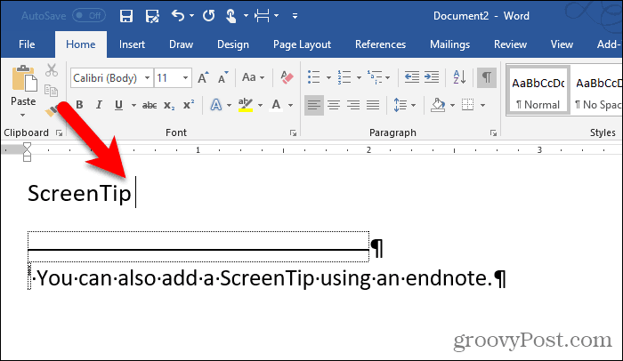 Farba sa zmenila na čísle koncovej poznámky v programe Word