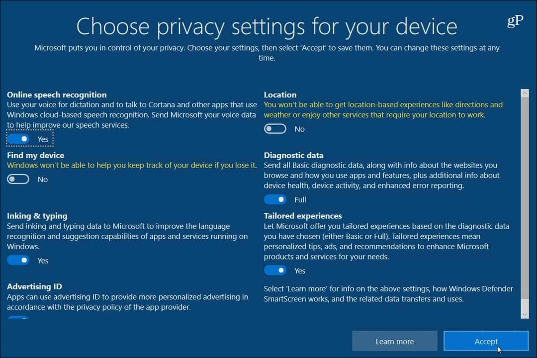 Na odstránenie a stiahnutie histórie aktivít použite informačný panel ochrany osobných údajov spoločnosti Microsoft