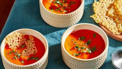 Recept na lahodnú rezancovú paradajkovú polievku! Túto prípravu paradajkovo-rezancovej polievky si zamilujete.