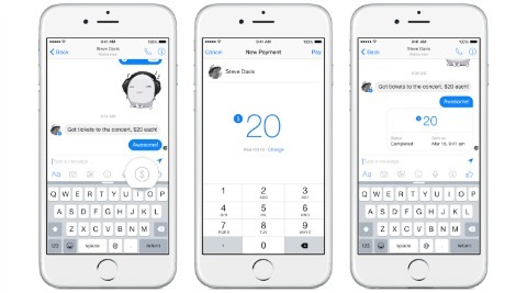 Facebook pridáva funkciu platby do aplikácie Messenger