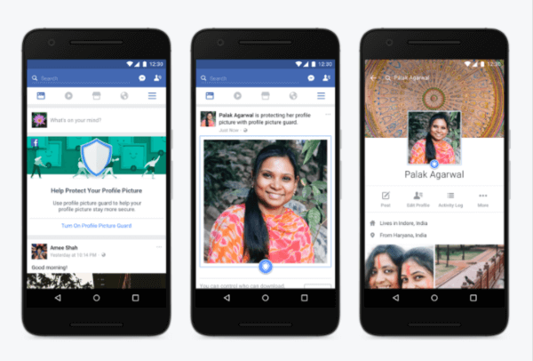 Facebook v Indii zavádza nové nástroje na správu profilových fotografií.
