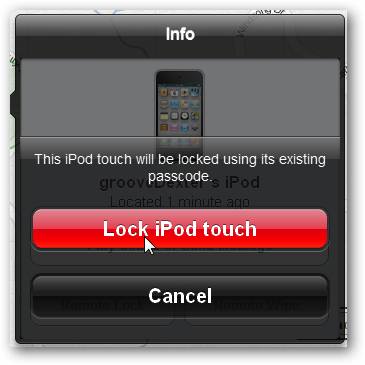 zamknite dotyk ipodu alebo iphone, aby ste zabránili prístupu