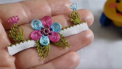 Najjednoduchšie modely s kvetinovým motívom s ihlovou čipkou na okraji uteráka