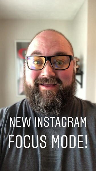 Instagram zavádza Focus, funkciu portrétu, ktorá rozmazáva pozadie a zároveň udržuje vašu tvár ostrú pre štylizovaný profesionálny fotografický vzhľad.