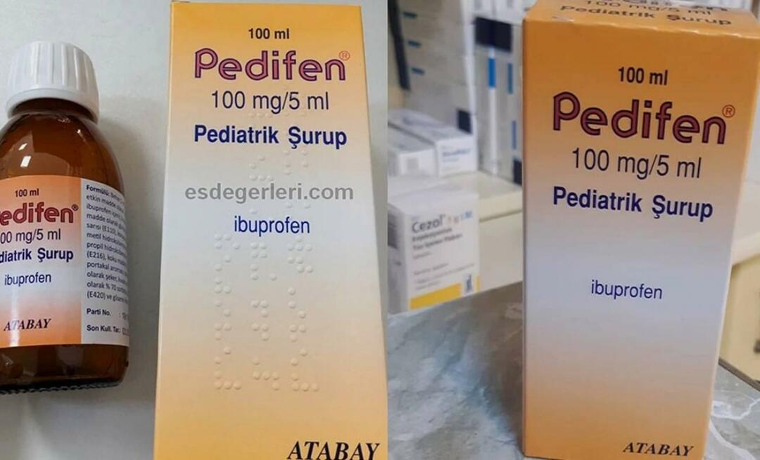 Čo je Pedifen sirup, na čo sa používa? Pedifen sirup 2023 cena