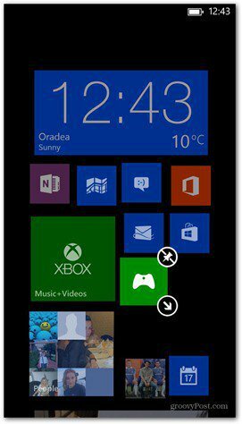 Windows Phone 8 prispôsobuje dlaždice 2