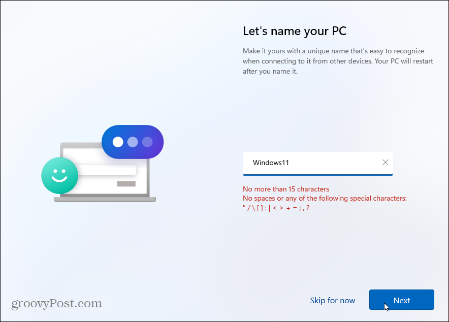 Názov Windows 11 PC