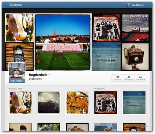 Instagram teraz ponúka profily používateľov, ktoré je možné zobraziť online