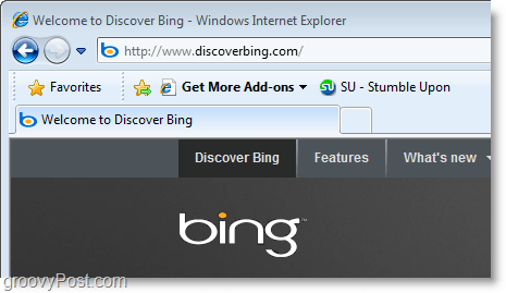 Internet Explorer 8 - všetko čisté! žiadne ďalšie navrhované stránky